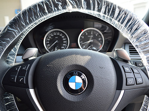 BMW X6 xDrive35i：メーター