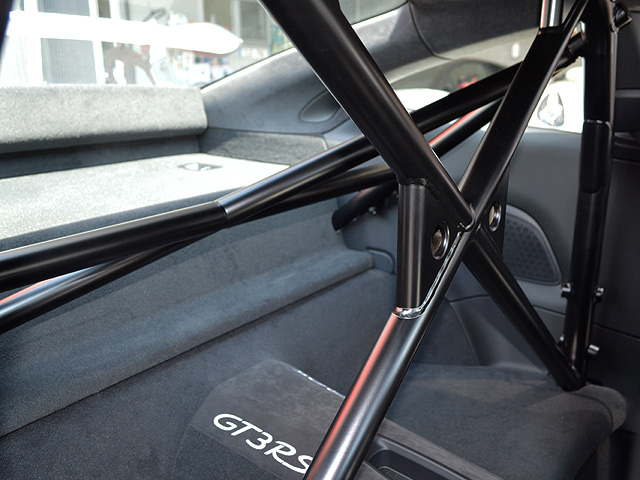 ポルシェ911　GT3　RS：運転席